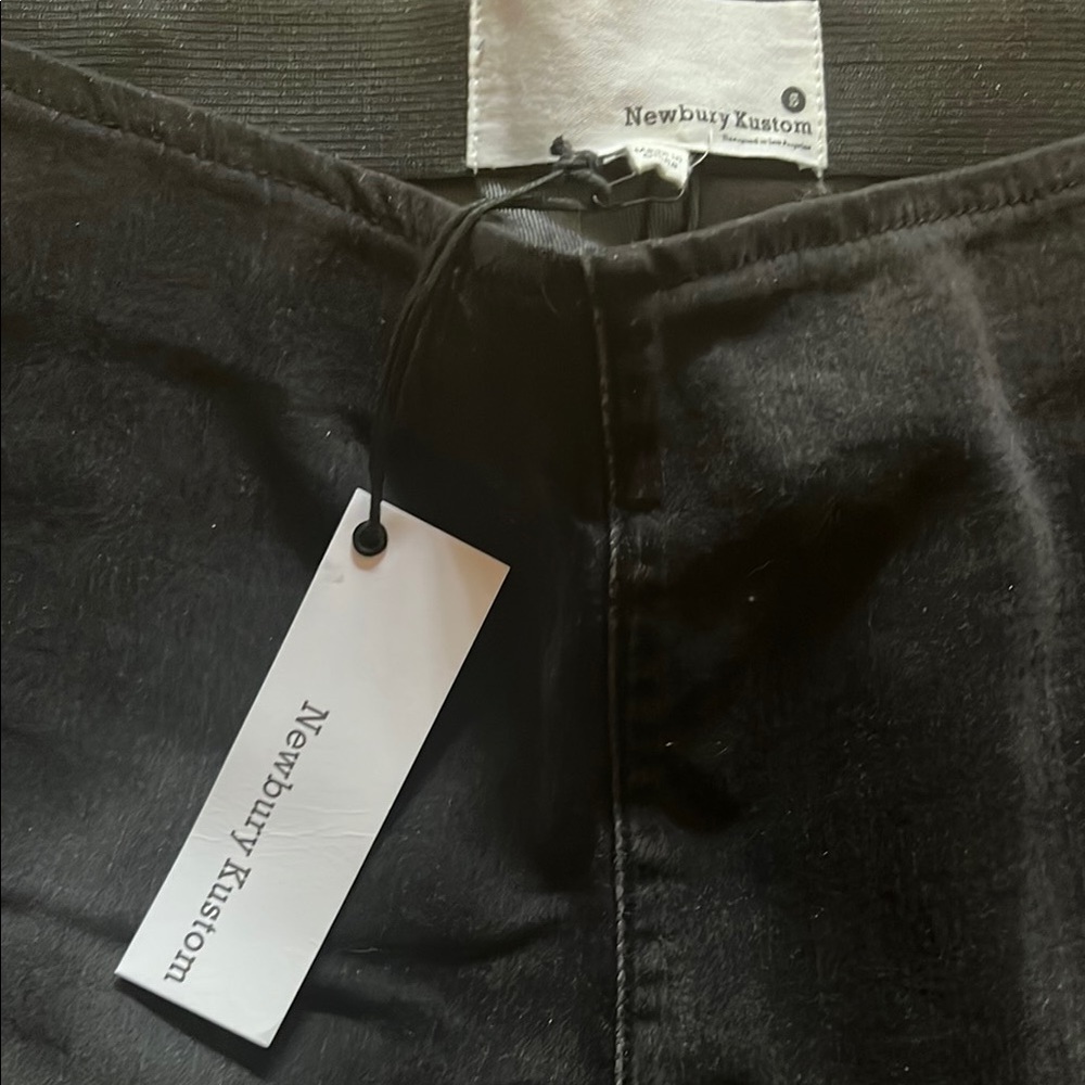 Newbury Kustom Women's Black Flare Jeans